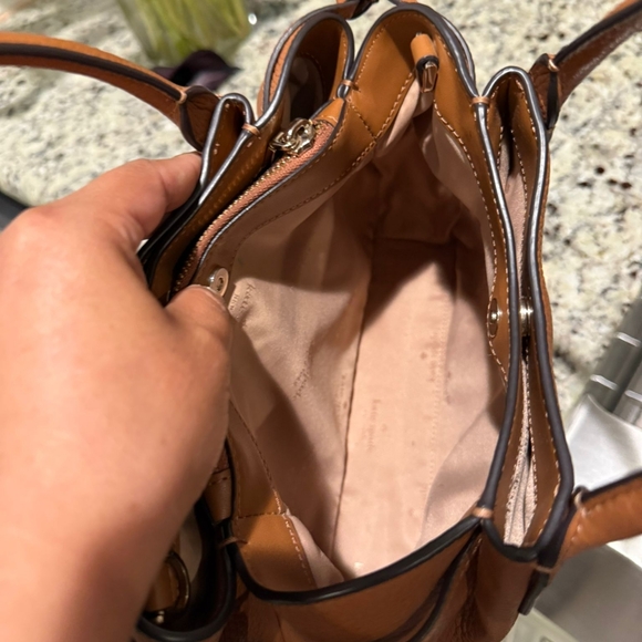 Kate Spade Brown Leather Handbag and Wallet Set 10x8 - Picture 11 of 11